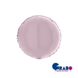 [헬륨벌룬] Round_pastel pink 18&quot;(35x35cm)