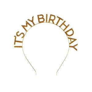 [Talking Tables] Birthday Headband_Gold