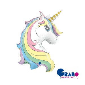 [Grabo balloons] Macaron Unicorn 39&quot;(55x81cm)