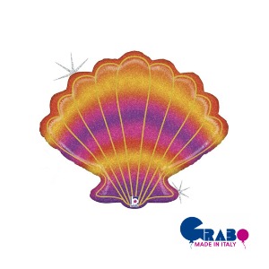 [Grabo balloons] Glitter Seashell 30&quot;(66x50cm)