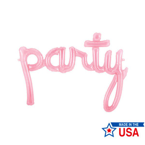 [Northstar balloons] Script balloons_Party(clear pink)