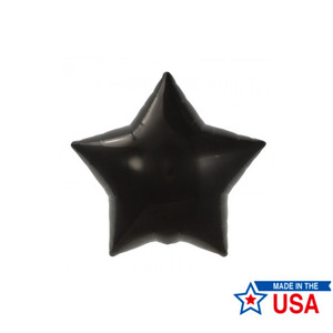[Northstar balloons] Star_black 22&quot;(46X45cm)