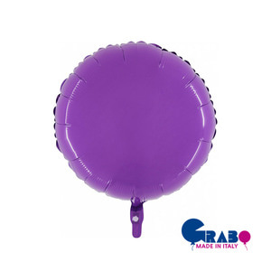 [Grabo balloon] Shiny Balloon_purple 21&quot;(40x40cm)