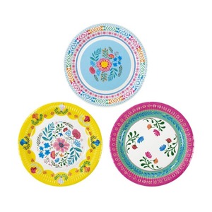 [Talking Tables] Boho Floral Plates(12pcs)