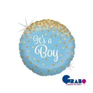 [Grabo balloons] It&#039;s a Boy 18&quot;(35x35cm)