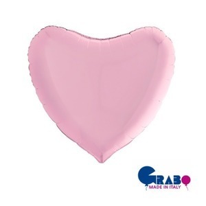 [Grabo balloons] Heart_pastel pink 36&quot;(70x75cm)