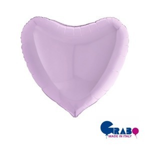[Grabo balloons] Heart_Lilac 36&quot;(70x75cm)