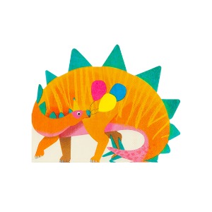 [Talking Tables] Dino shaped party Napkins(16pcs)