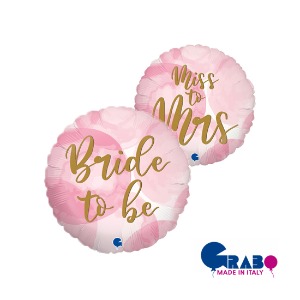 [Grabo balloons] Bride to be 18&quot;(35x35cm)