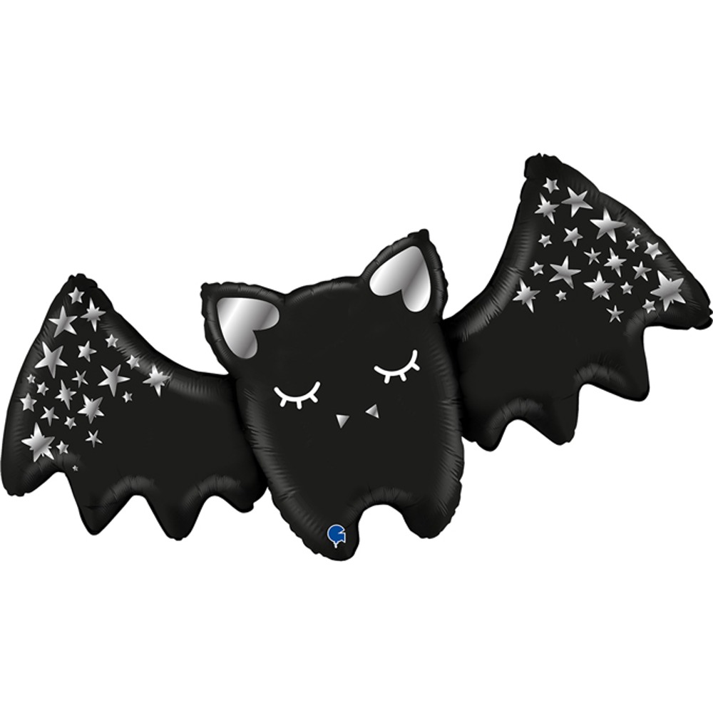 [헬륨벌룬]  Sparkling Bat 43&quot; / 102x66 cm