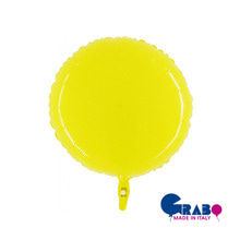 [Grabo balloon] Shiny Balloon_yellow 21&quot;(40x40cm)